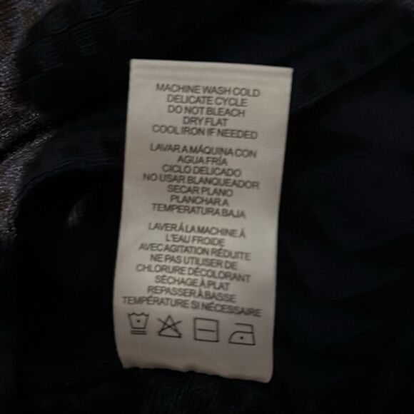 NINA LEONARD Fit and Flare Knit Geometric sweater  dress size XL - Picture 9 of 9